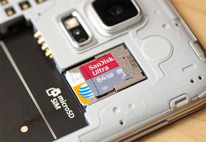 microSD Samsung Galaxy S5